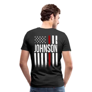 Johnson Firefighter Men's Premium T-Shirt