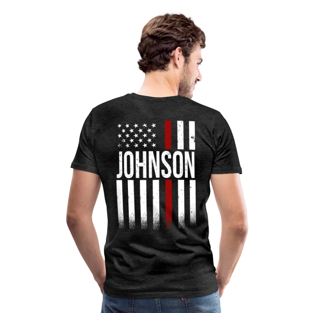 Johnson Firefighter Men's Premium T-Shirt