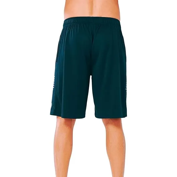 Kart Black Men's Active Wear Lycra Polyester Shorts | Arrow