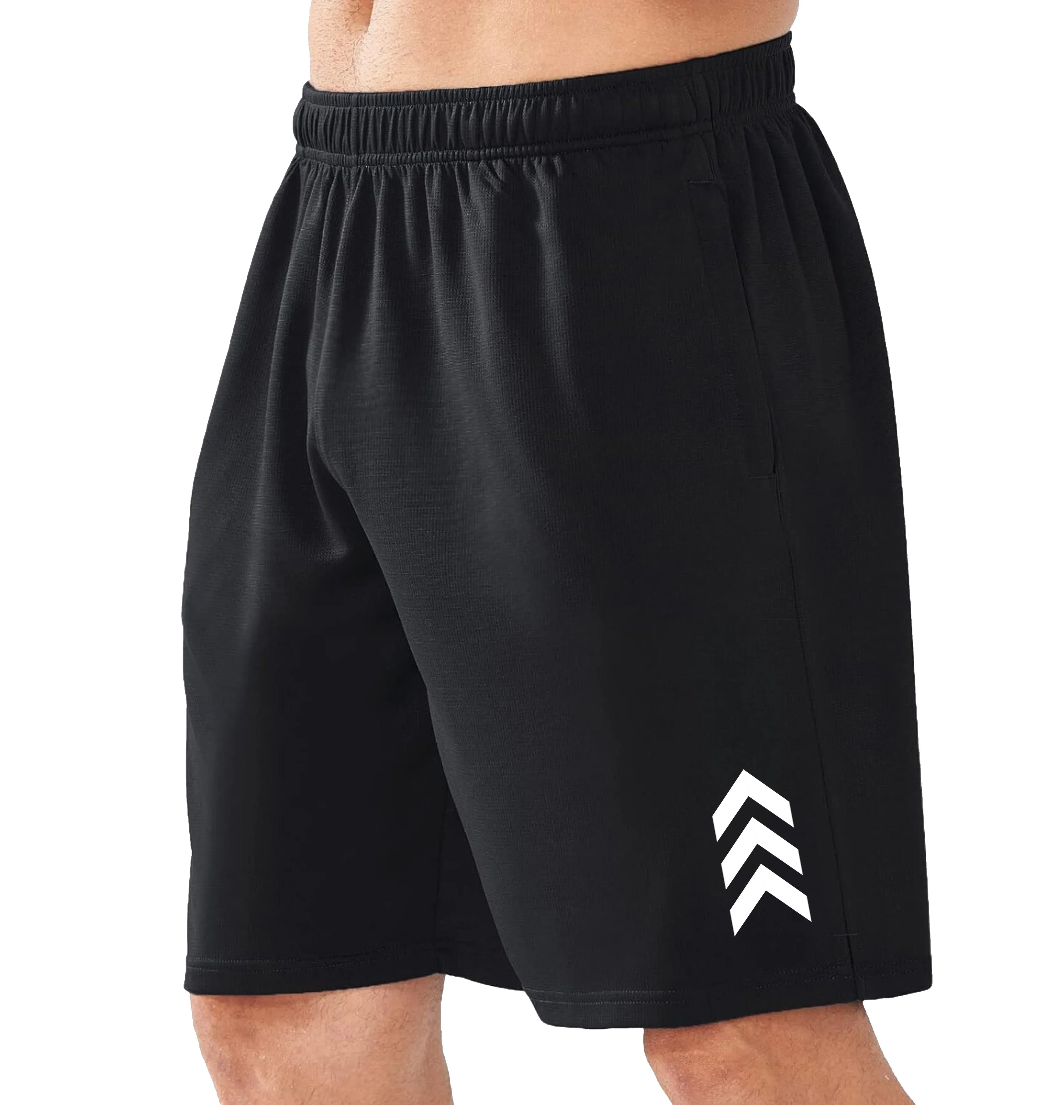 Kart Black Men's Active Wear Lycra Polyester Shorts | Arrow
