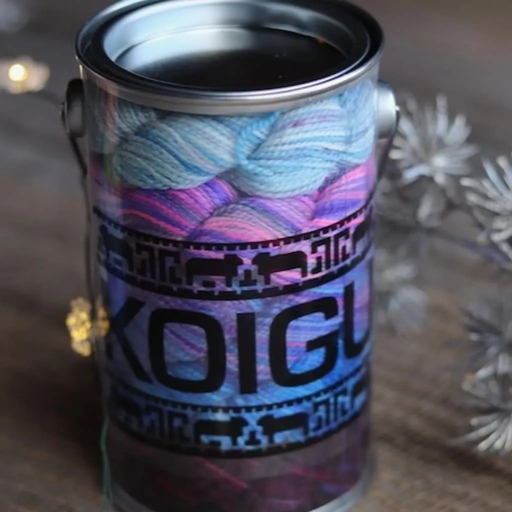Koigu Paint Can and Pattern Booklet Kit
