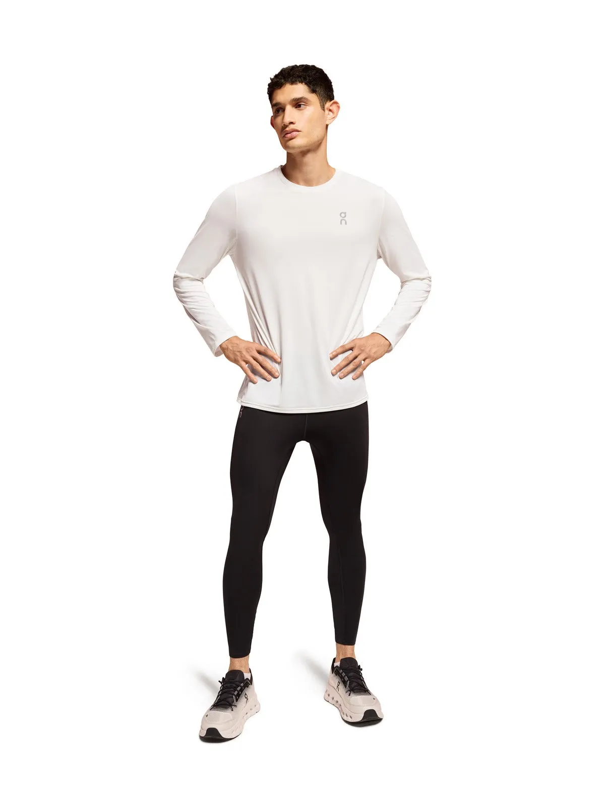 Koszulka do biegania ON RUNNING Core Long-T biały
