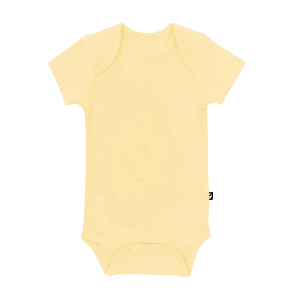 Kyte Baby Short Sleeve Bodysuit in Lilikoi