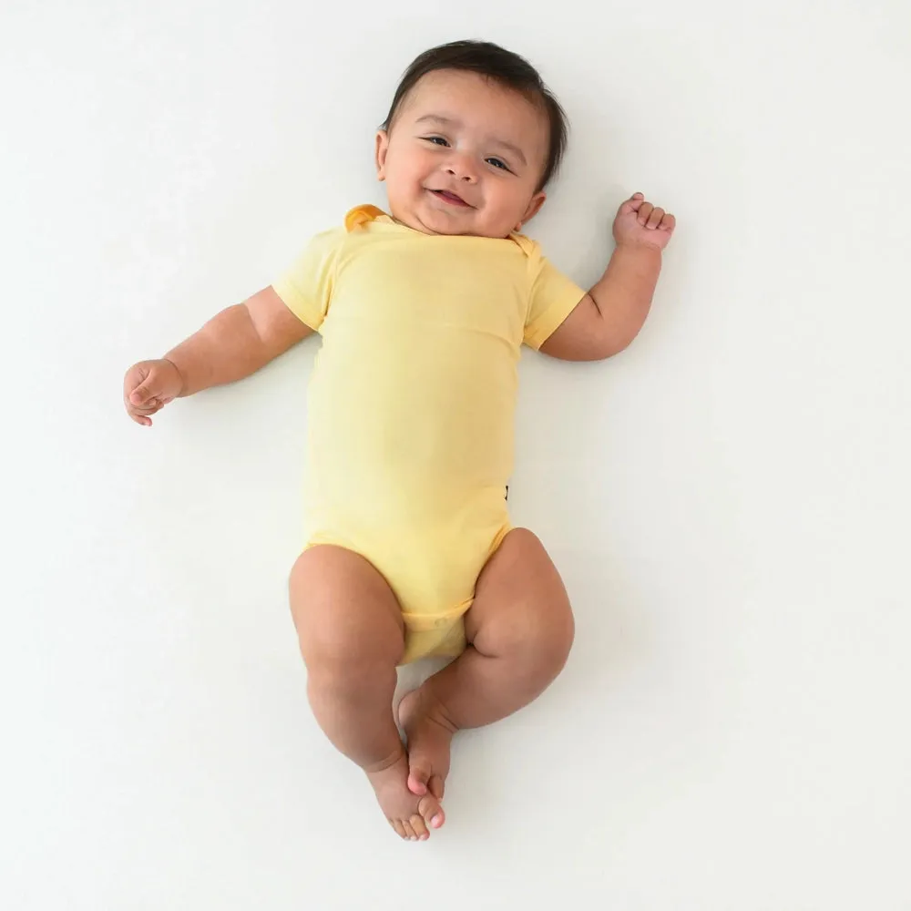 Kyte Baby Short Sleeve Bodysuit in Lilikoi