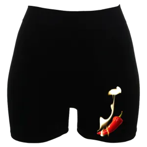 Ladies seamless gym shorts