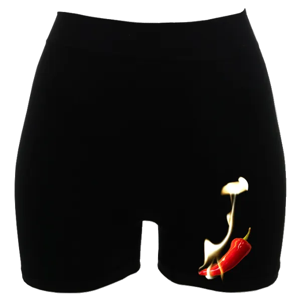 Ladies seamless gym shorts