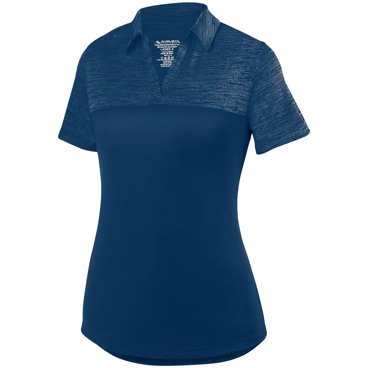 Ladies Shadow Tonal Heather Polo