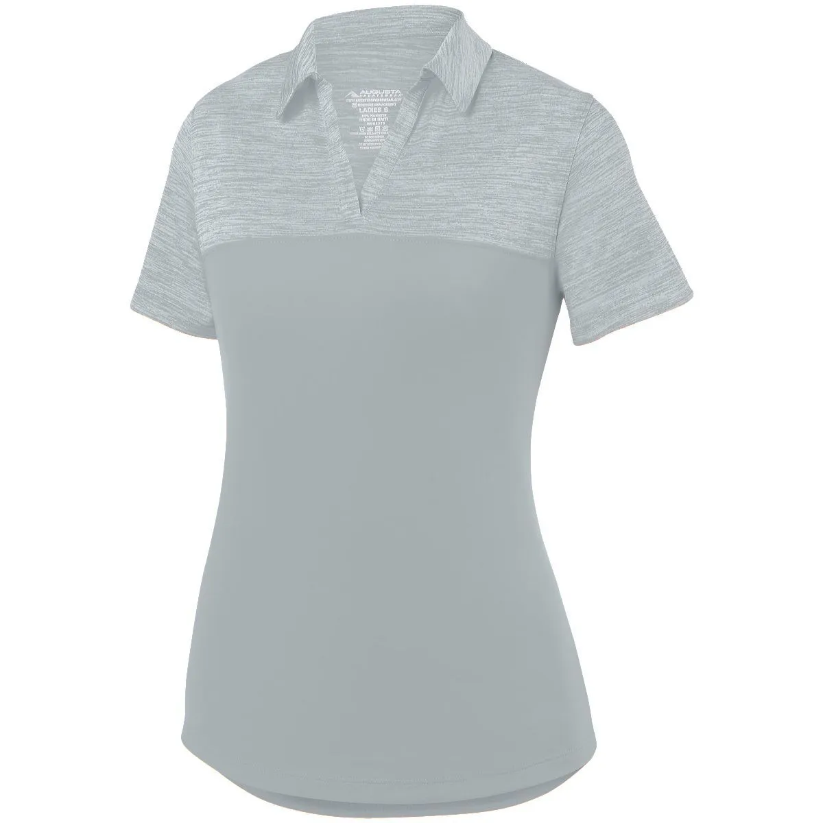 Ladies Shadow Tonal Heather Polo
