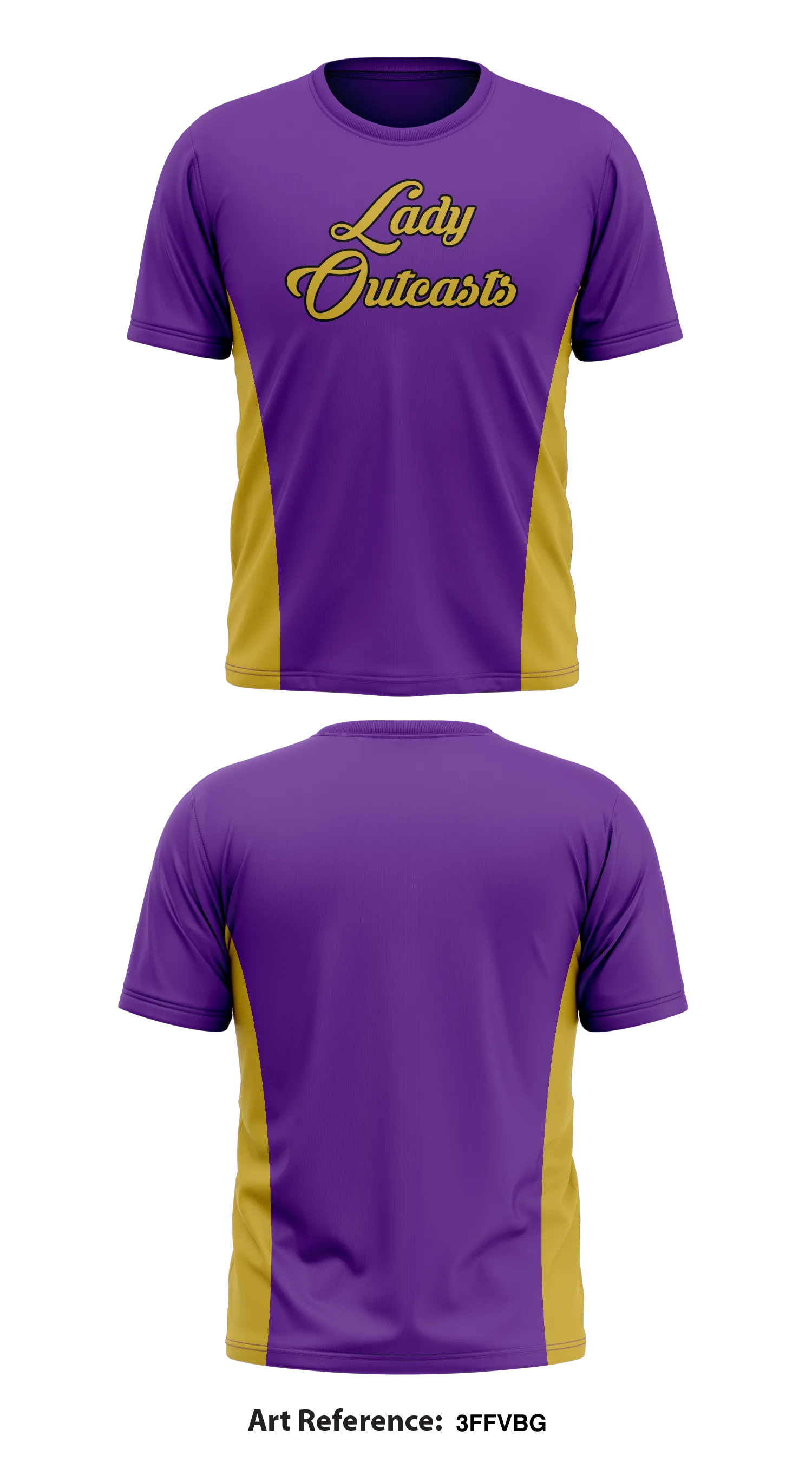 Lady Outcast's Store 1 Core Men's SS Performance Tee - 3FFvBg