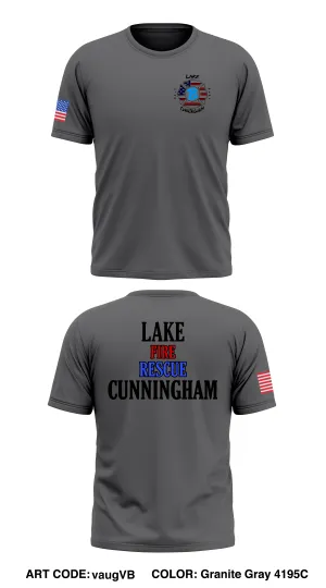 Lake Cunningham Fire Department Store 1 Core Men's SS Performance Tee - vaugVB