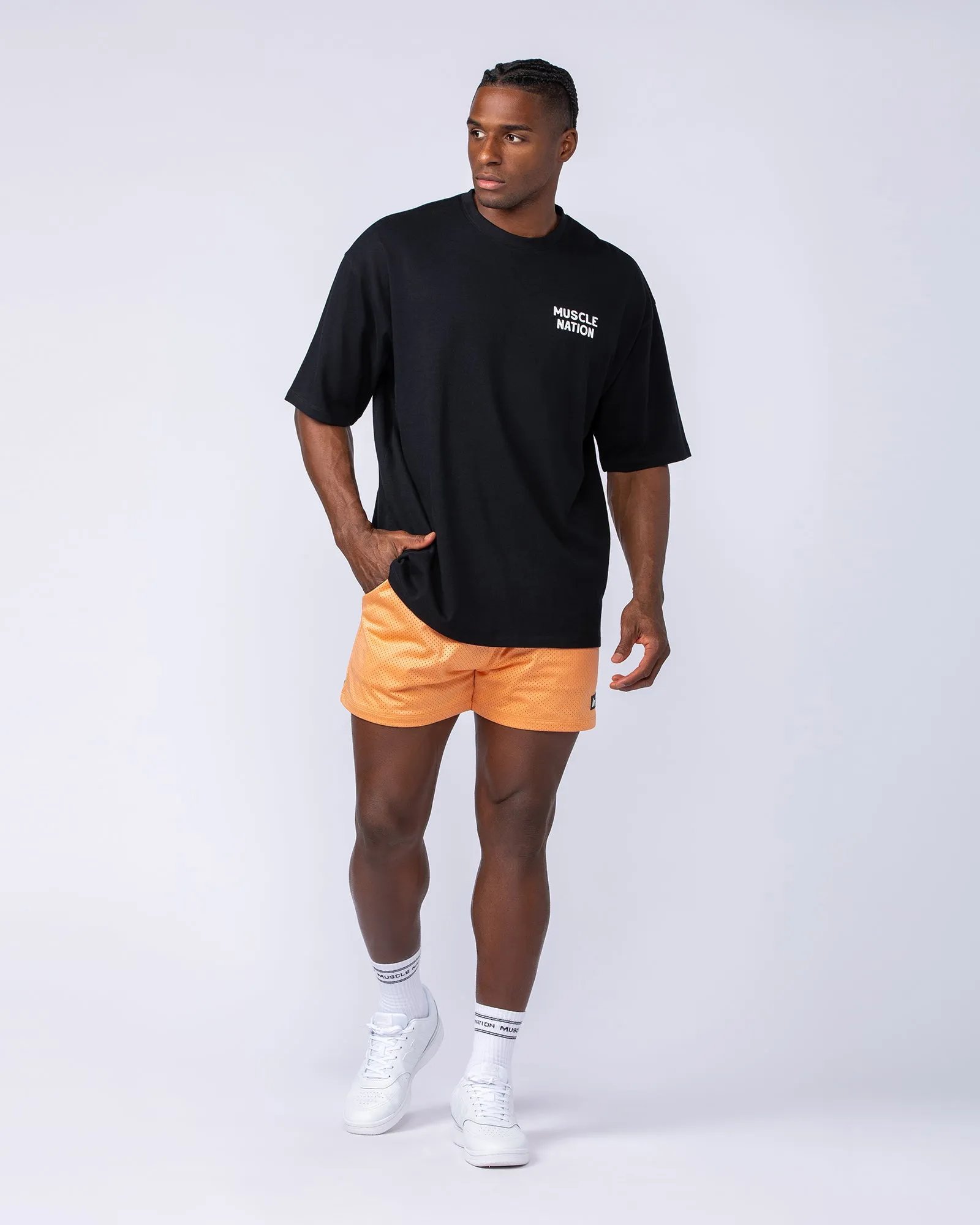 Lay Up 3.5" Shorts - Peach