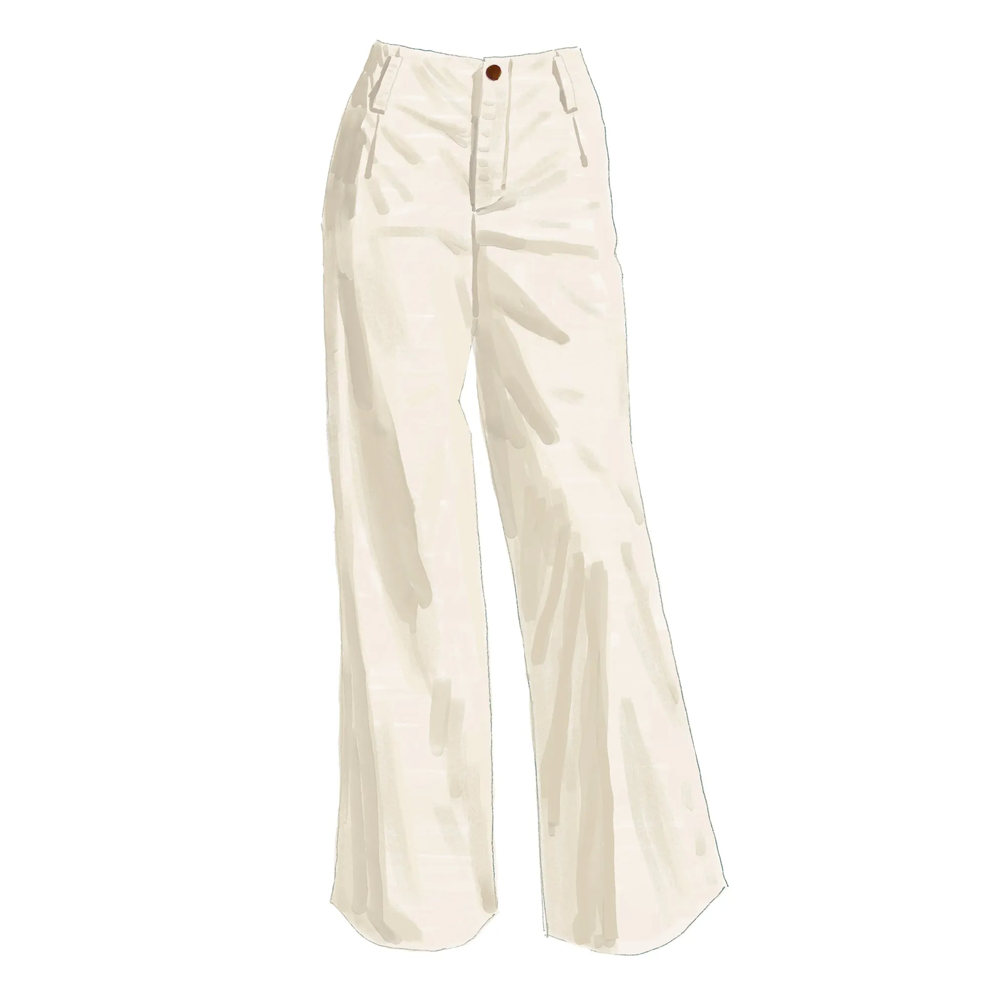 Lightweight Denim Wide Legs