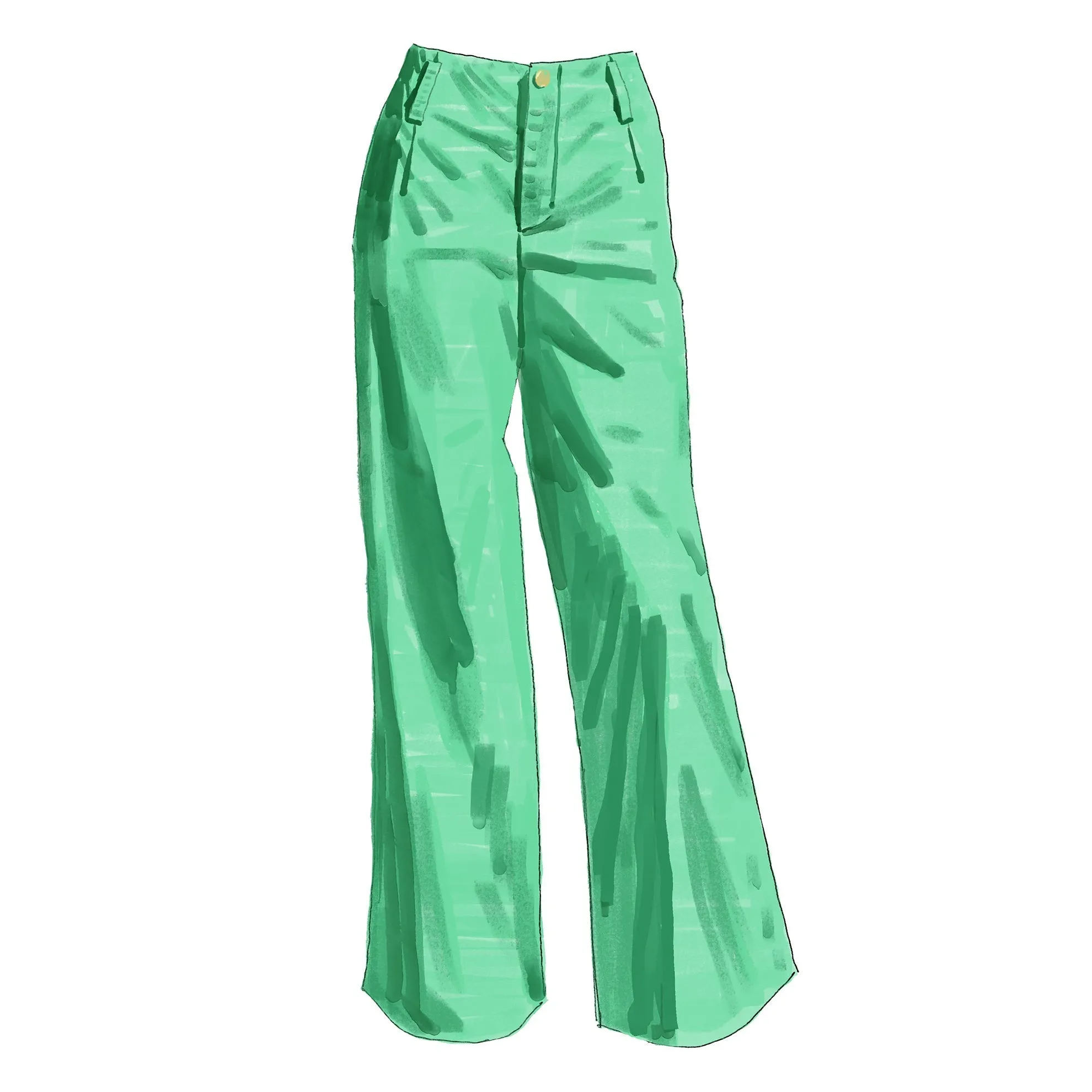 Lightweight Denim Wide Legs