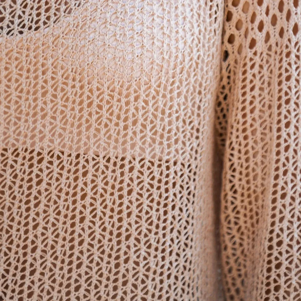 Lightweight Raglan Cutout Sweater