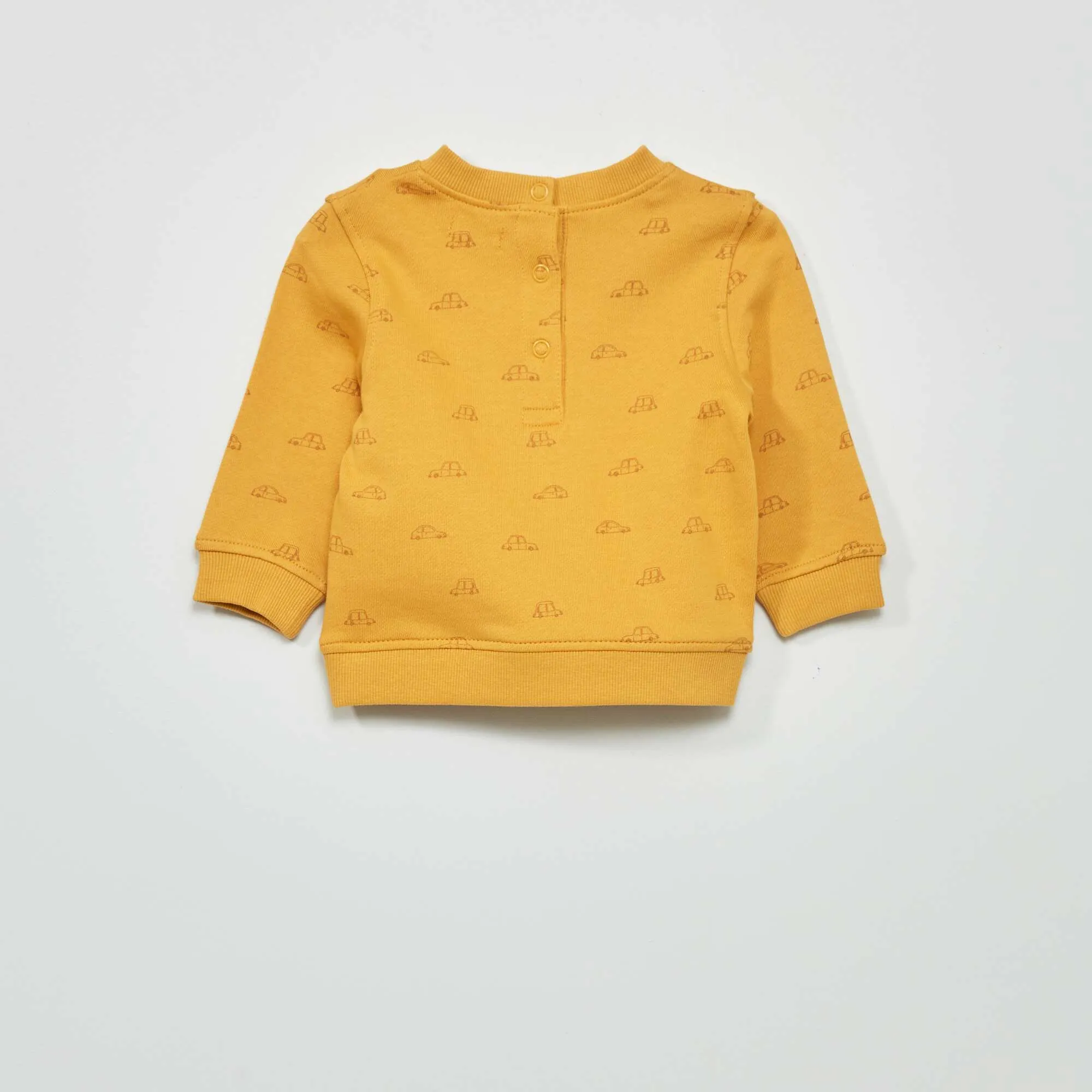 Lightweight sweatshirt YELLOW