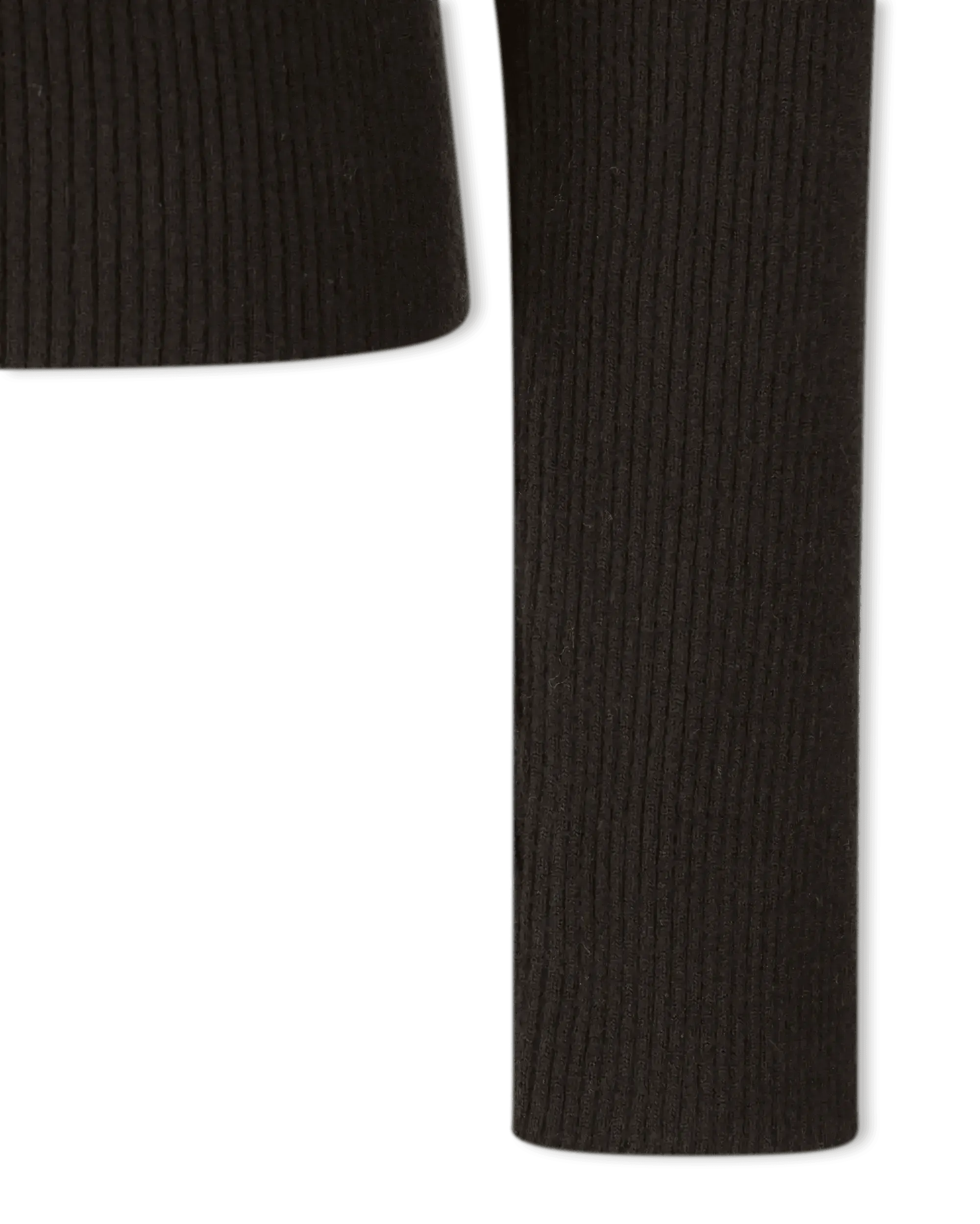 Lightweight Wool Ribbed V-Neck Sweater