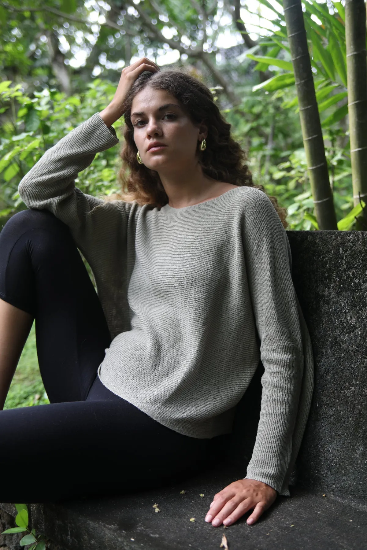 Linen Blend Beachcomber Sweater