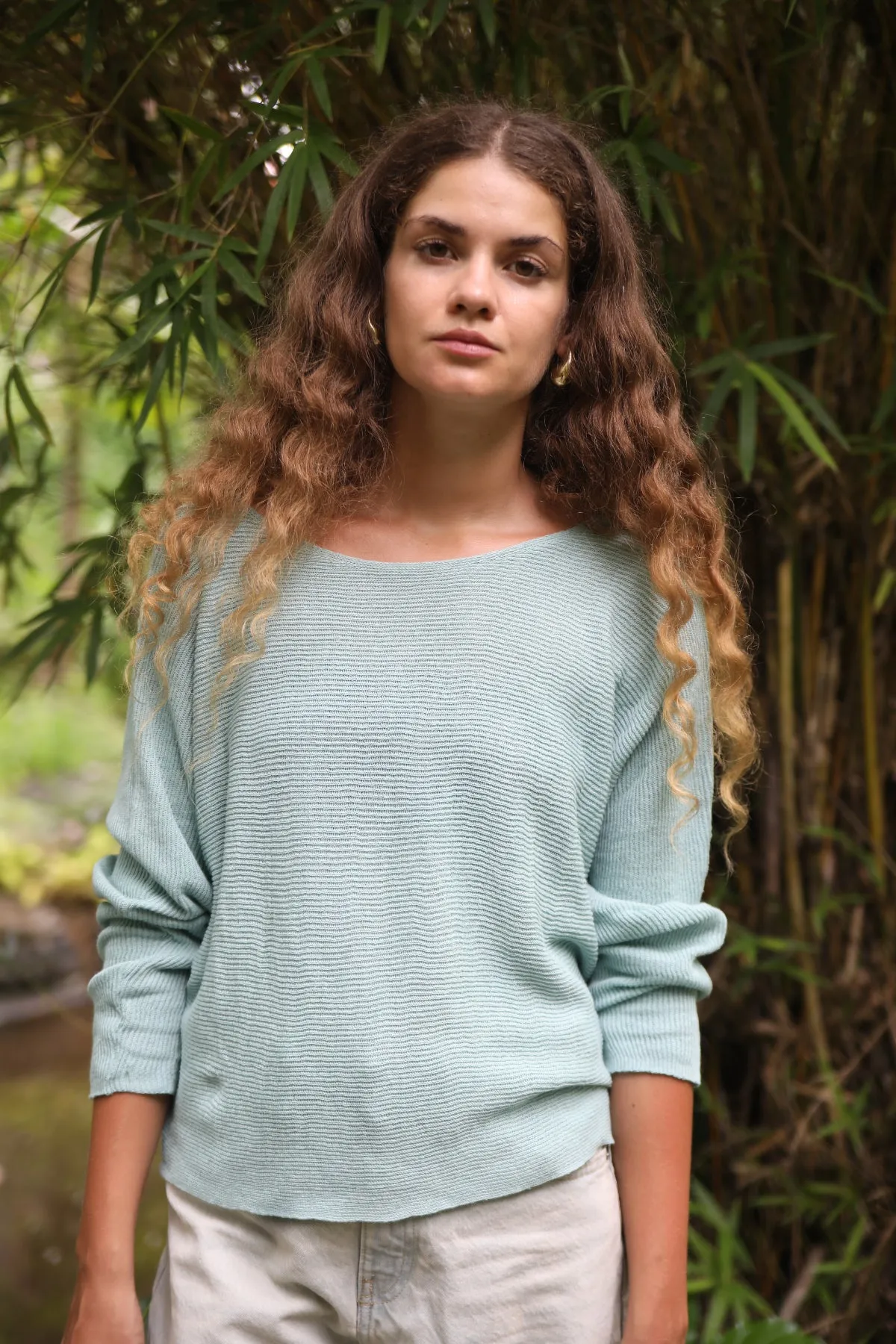 Linen Blend Beachcomber Sweater