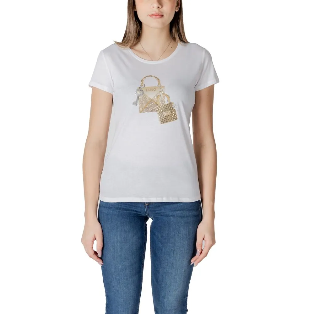 Liu Jo White Cotton Tops & T-Shirt
