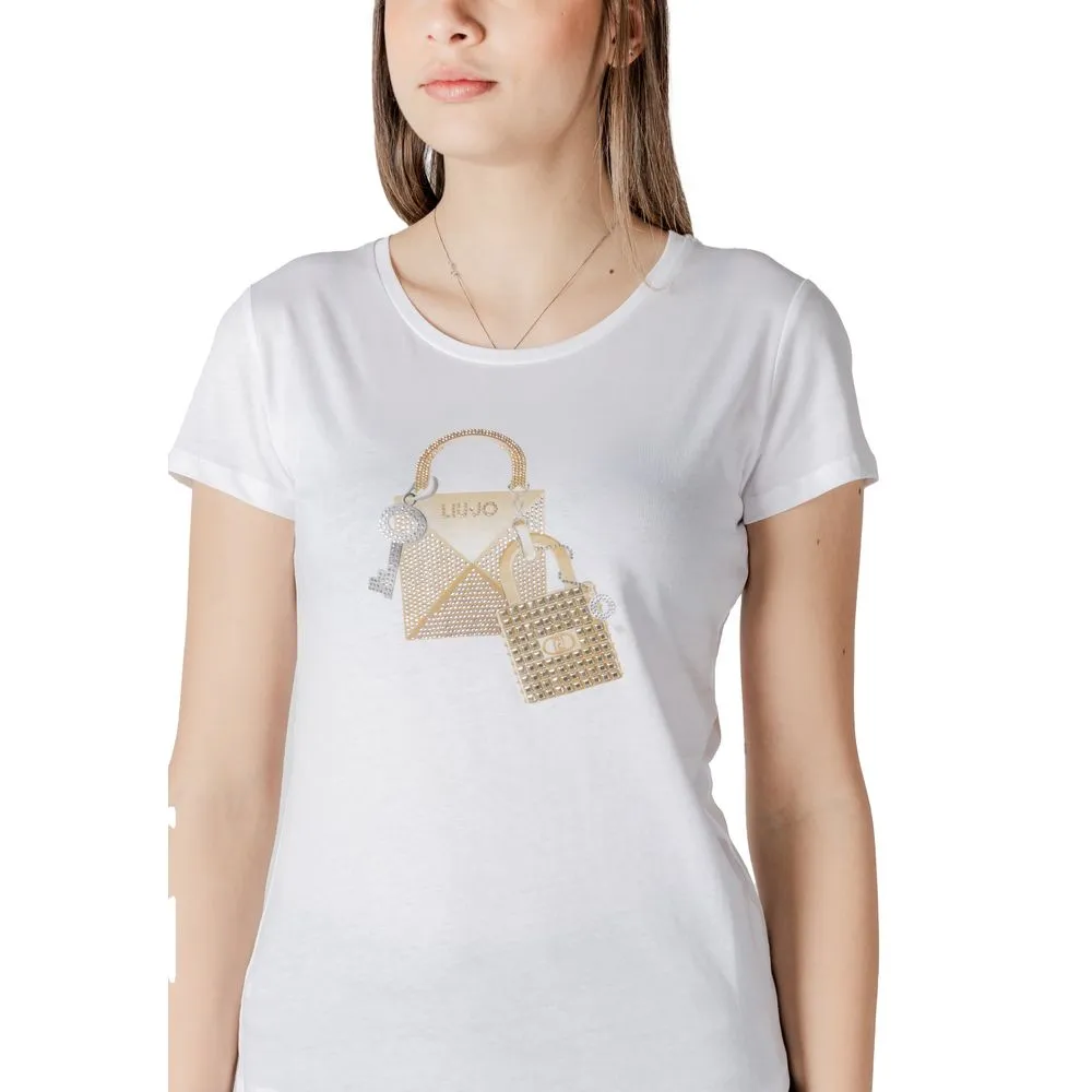 Liu Jo White Cotton Tops & T-Shirt