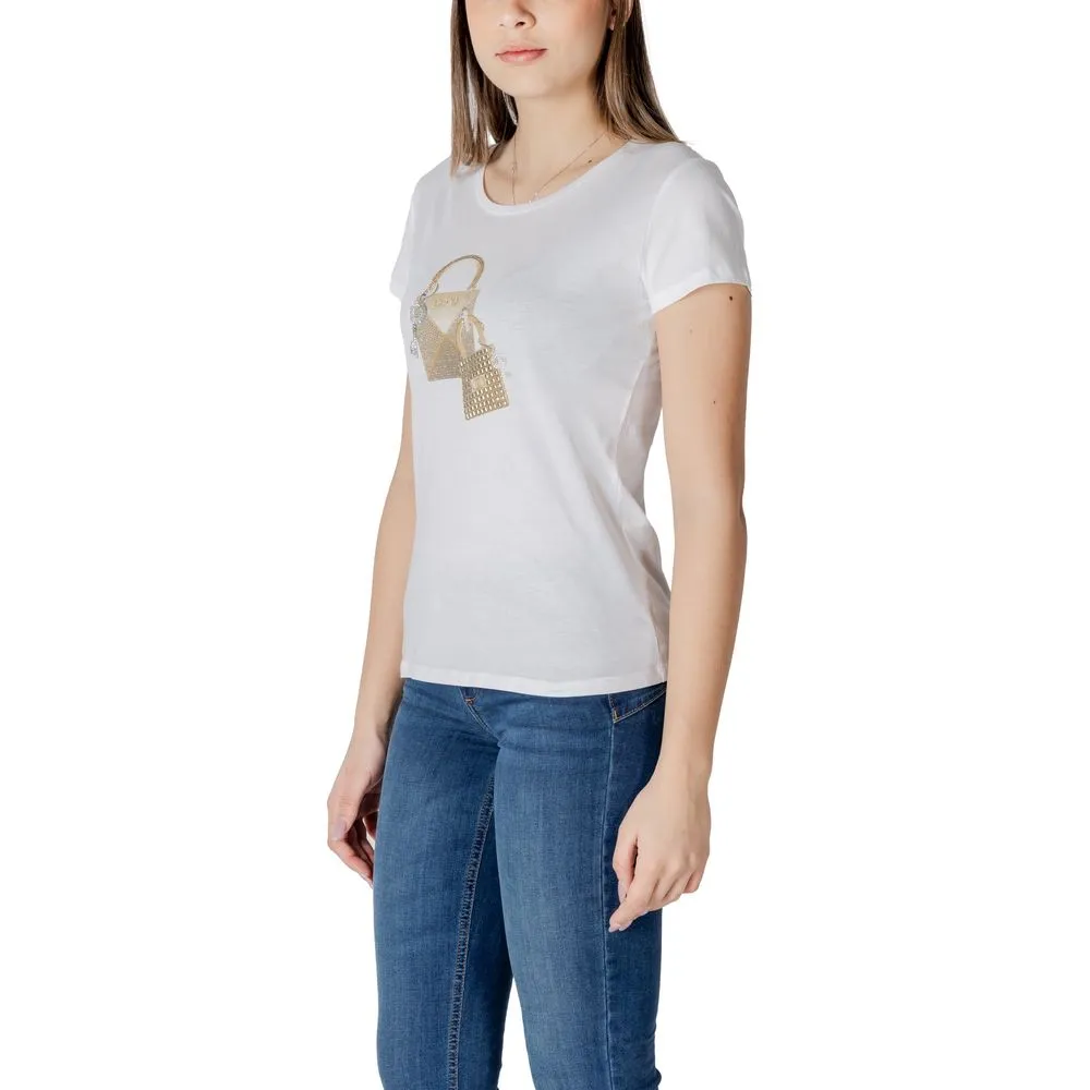 Liu Jo White Cotton Tops & T-Shirt