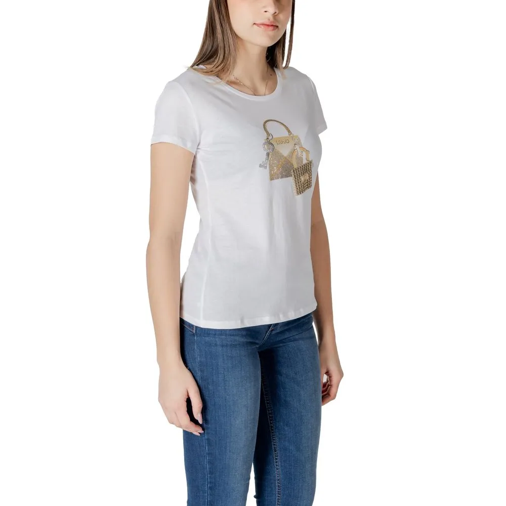 Liu Jo White Cotton Tops & T-Shirt