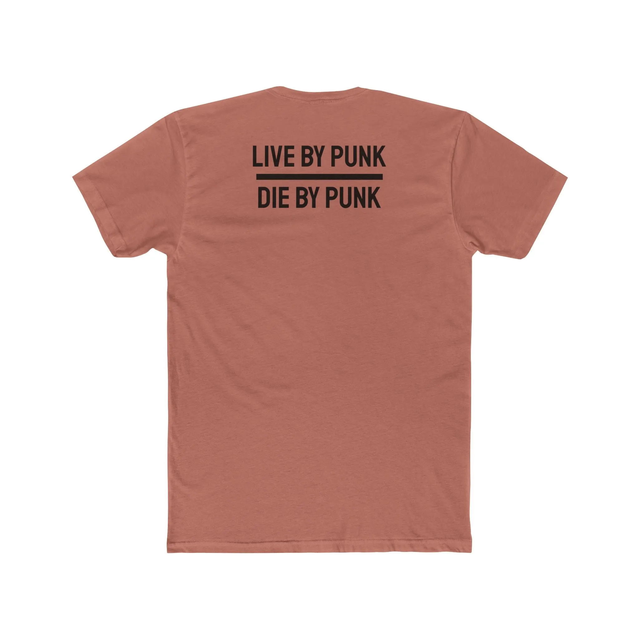 Live For Punk Die For Punk - Unisex Cotton Crew Tee