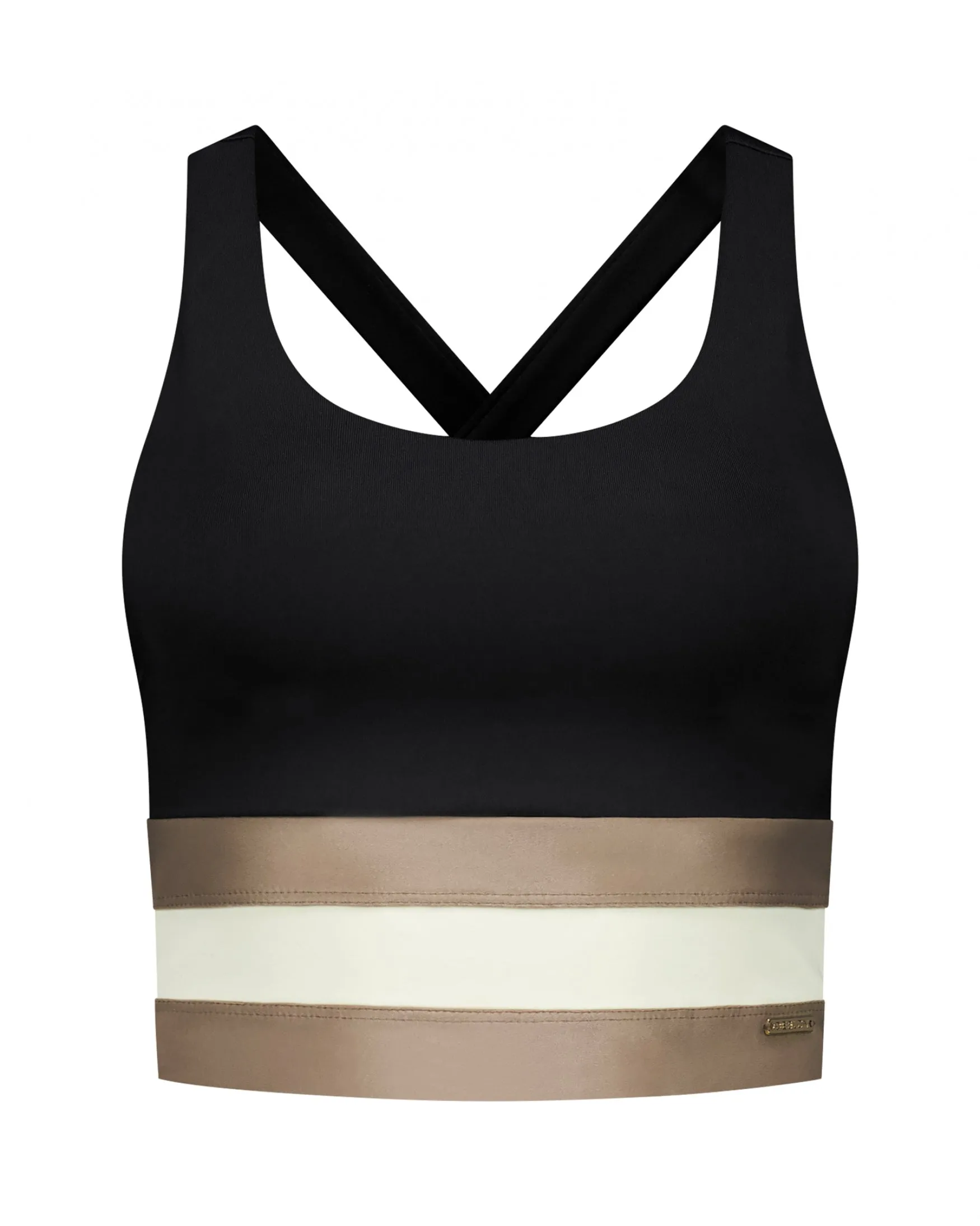 Lois Top | Black Taupe Pearl