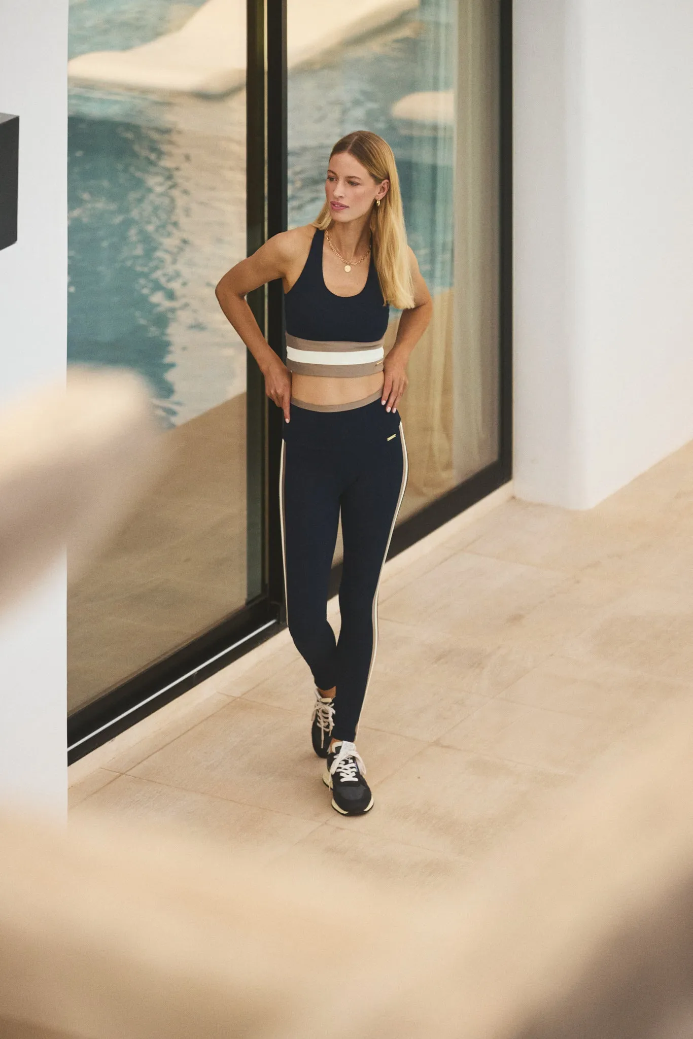 Lois Top | Black Taupe Pearl
