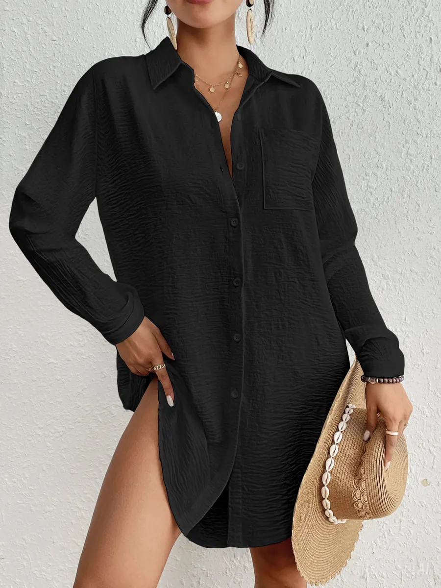 Long Sleeve Shirt Dress