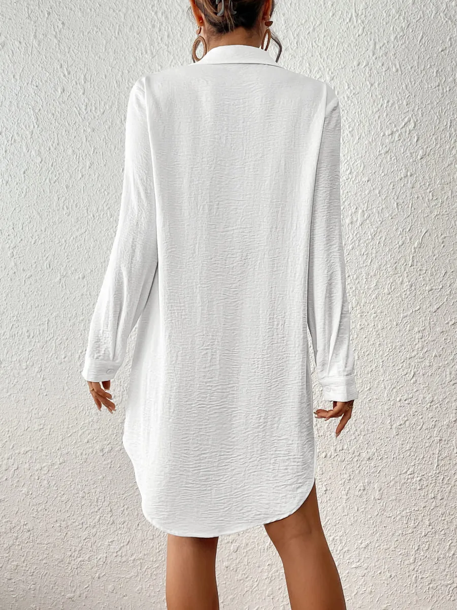 Long Sleeve Shirt Dress