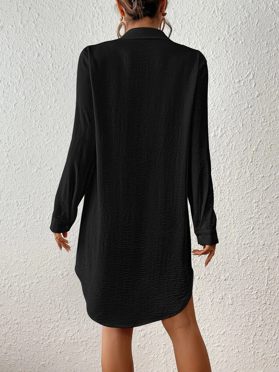 Long Sleeve Shirt Dress