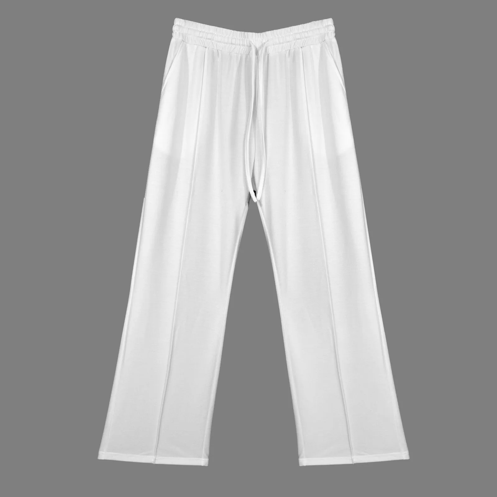 Loose leg elastic waist pants