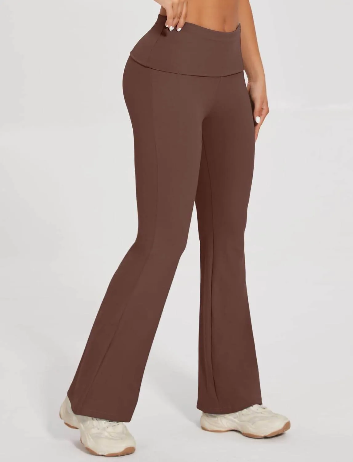 Lounge Sets For Women 2 Piece Casual Y2K Outfits Short Sleeve Cropped Tops Fold Over Flare Leggings Yoga Pants Tracksuits