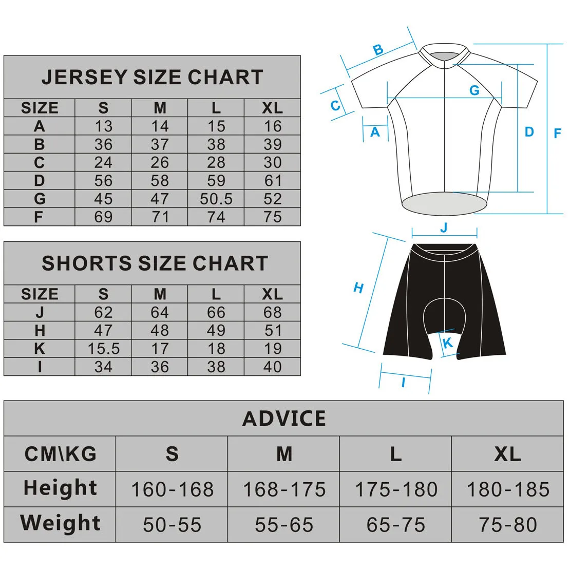 LQSGCD RP-008 SHORT SLEEVE JERSEY & CYCLING SHORTS SET|LQSGCD RP-008 半袖サイクルジャージ＆レーパン上下セット