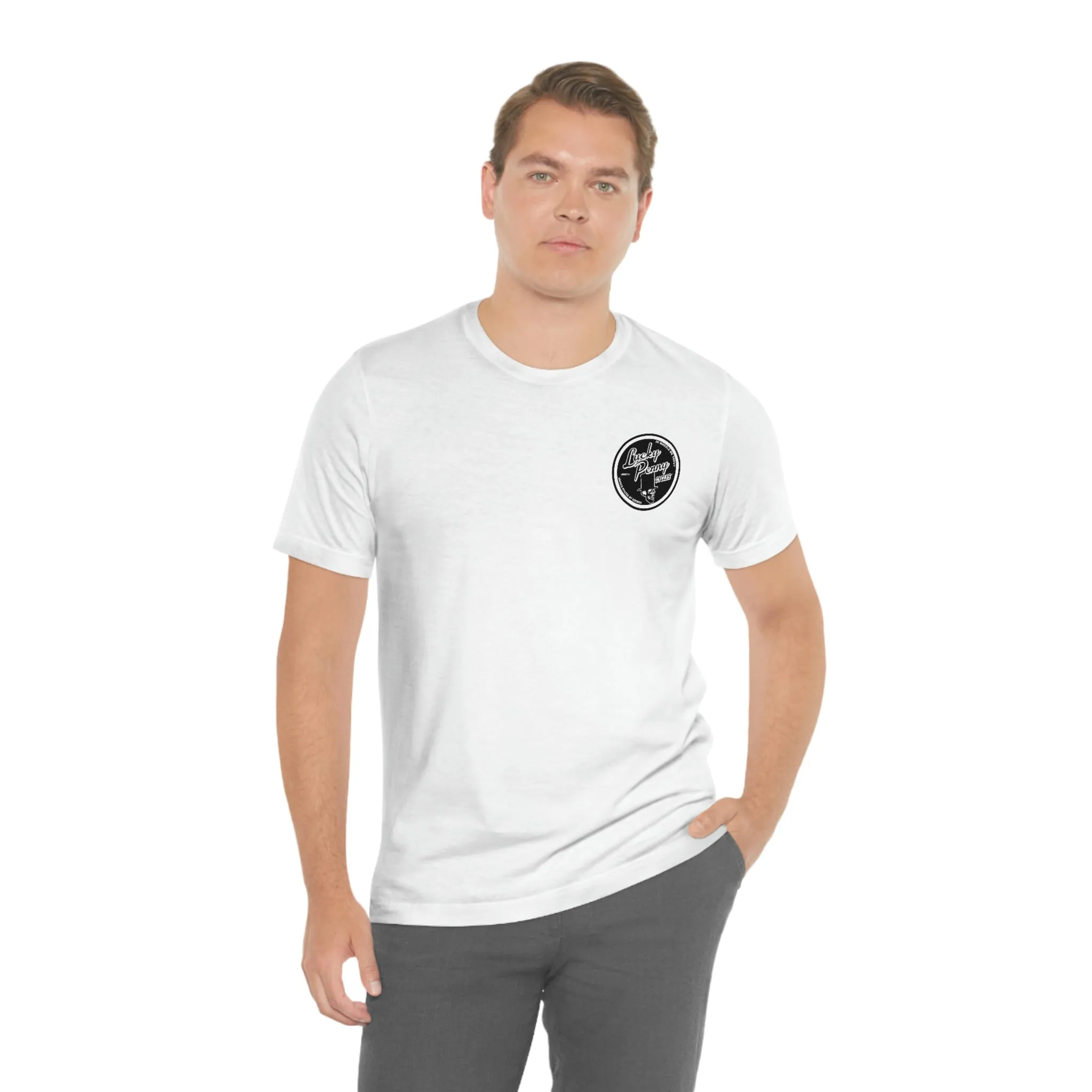Lucky Penny Cycles DFW Skyline T-Shirt