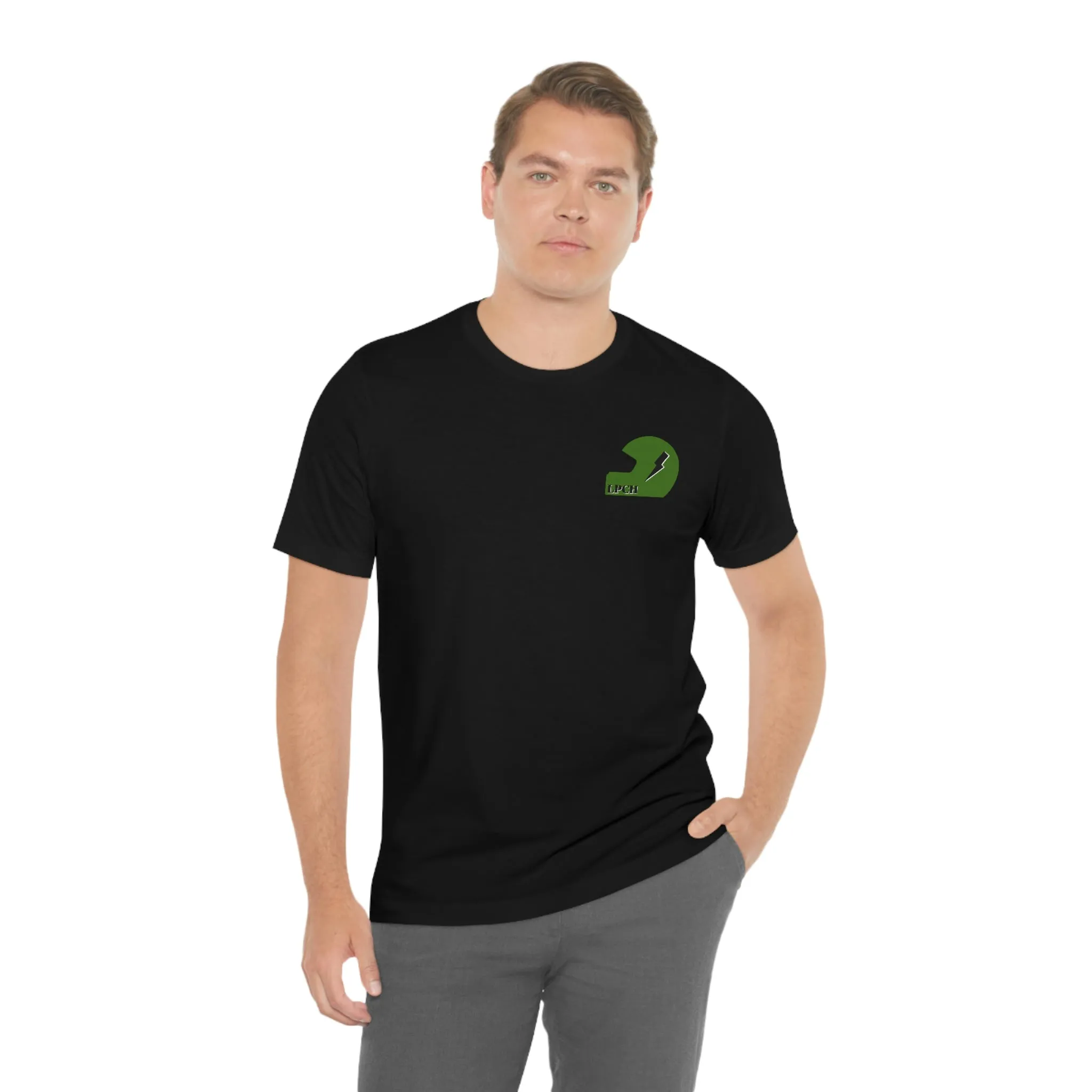 Lucky Penny Cycles Houston Helmet T-Shirt