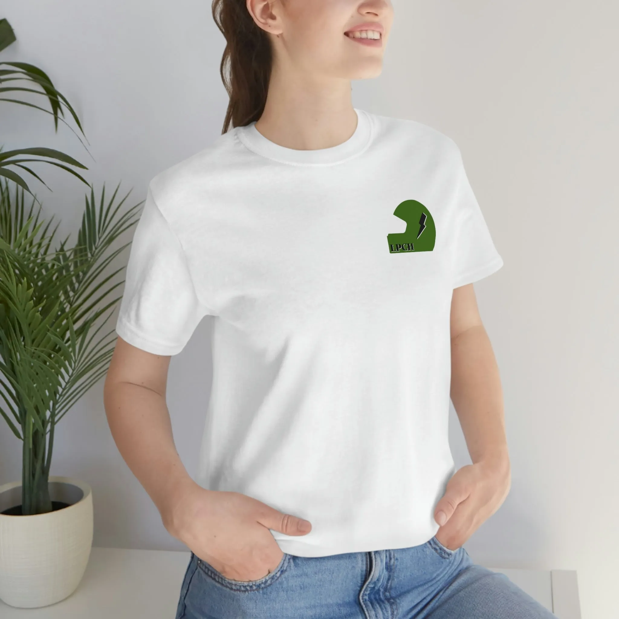 Lucky Penny Cycles Houston Helmet T-Shirt