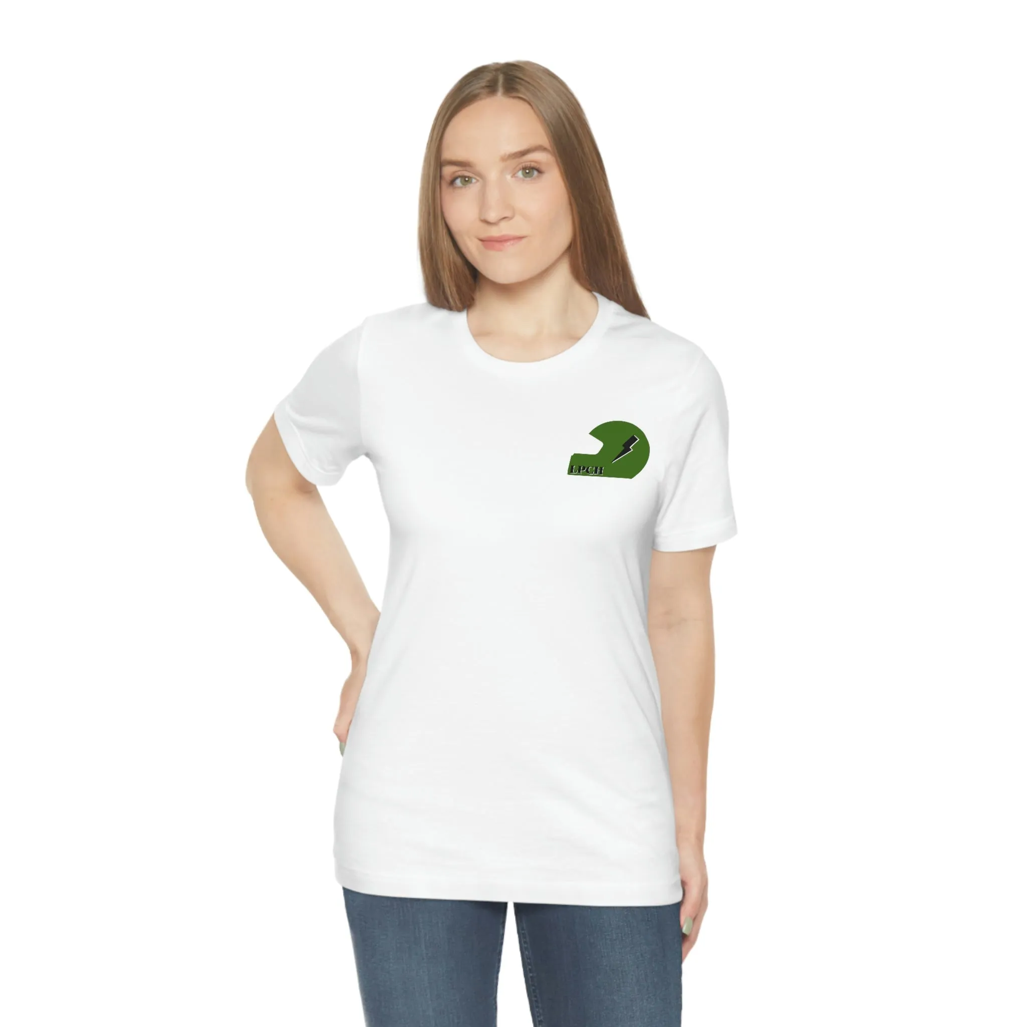 Lucky Penny Cycles Houston Helmet T-Shirt