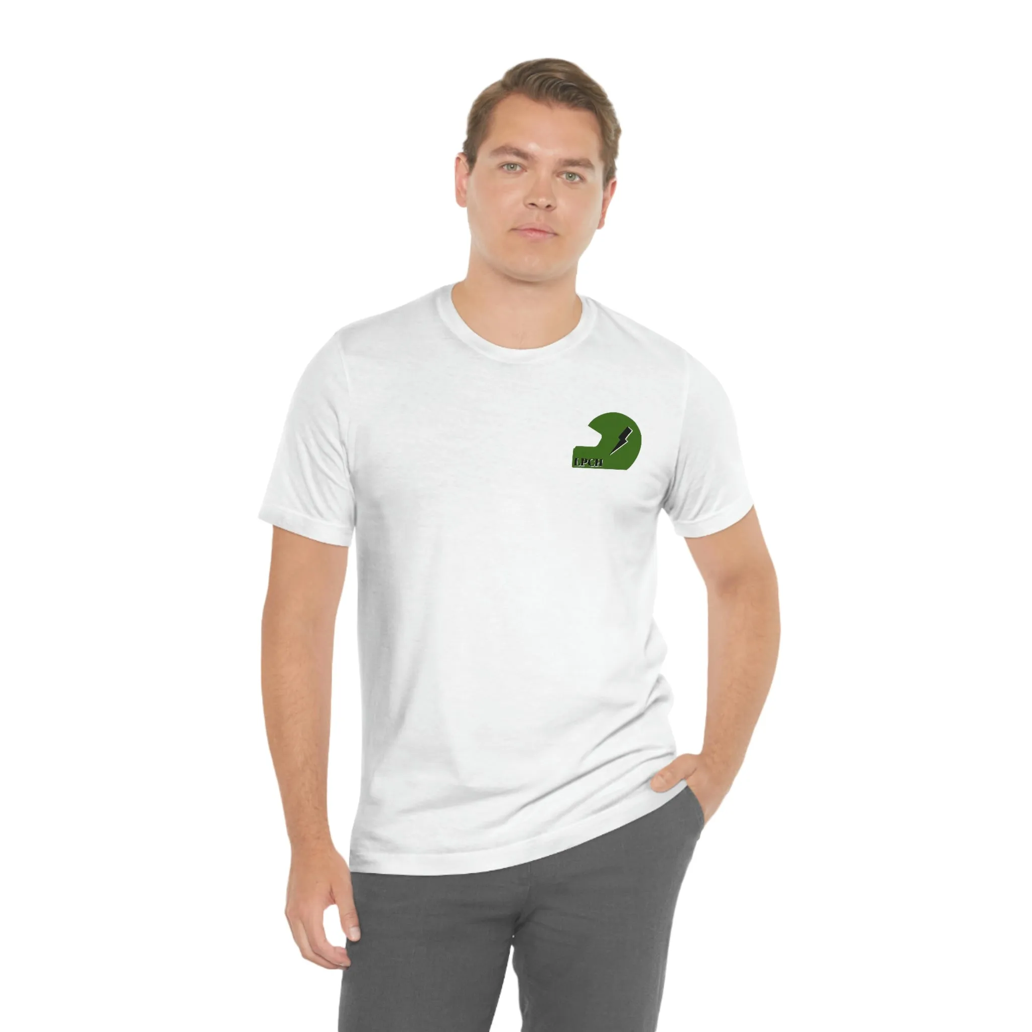Lucky Penny Cycles Houston Helmet T-Shirt