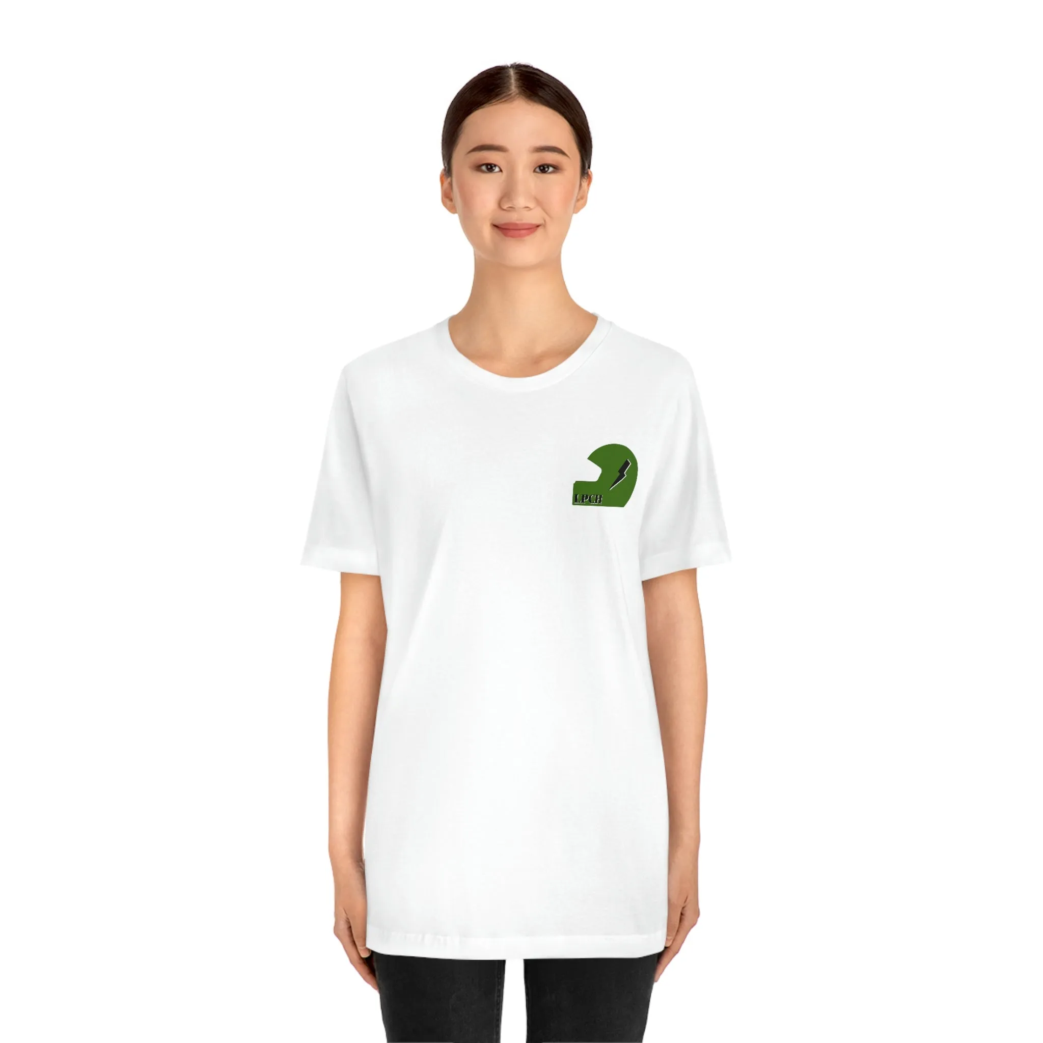 Lucky Penny Cycles Houston Helmet T-Shirt