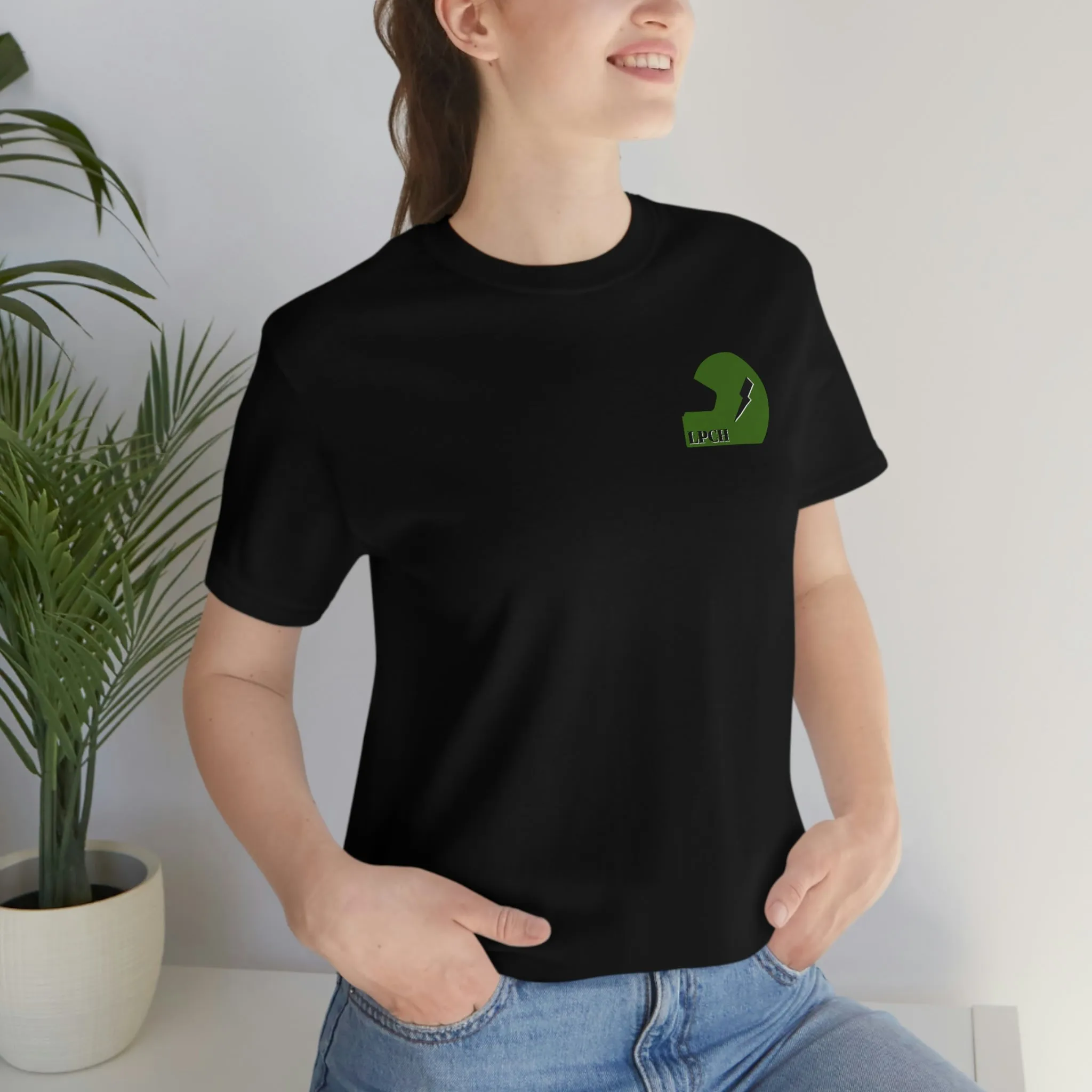 Lucky Penny Cycles Houston Helmet T-Shirt