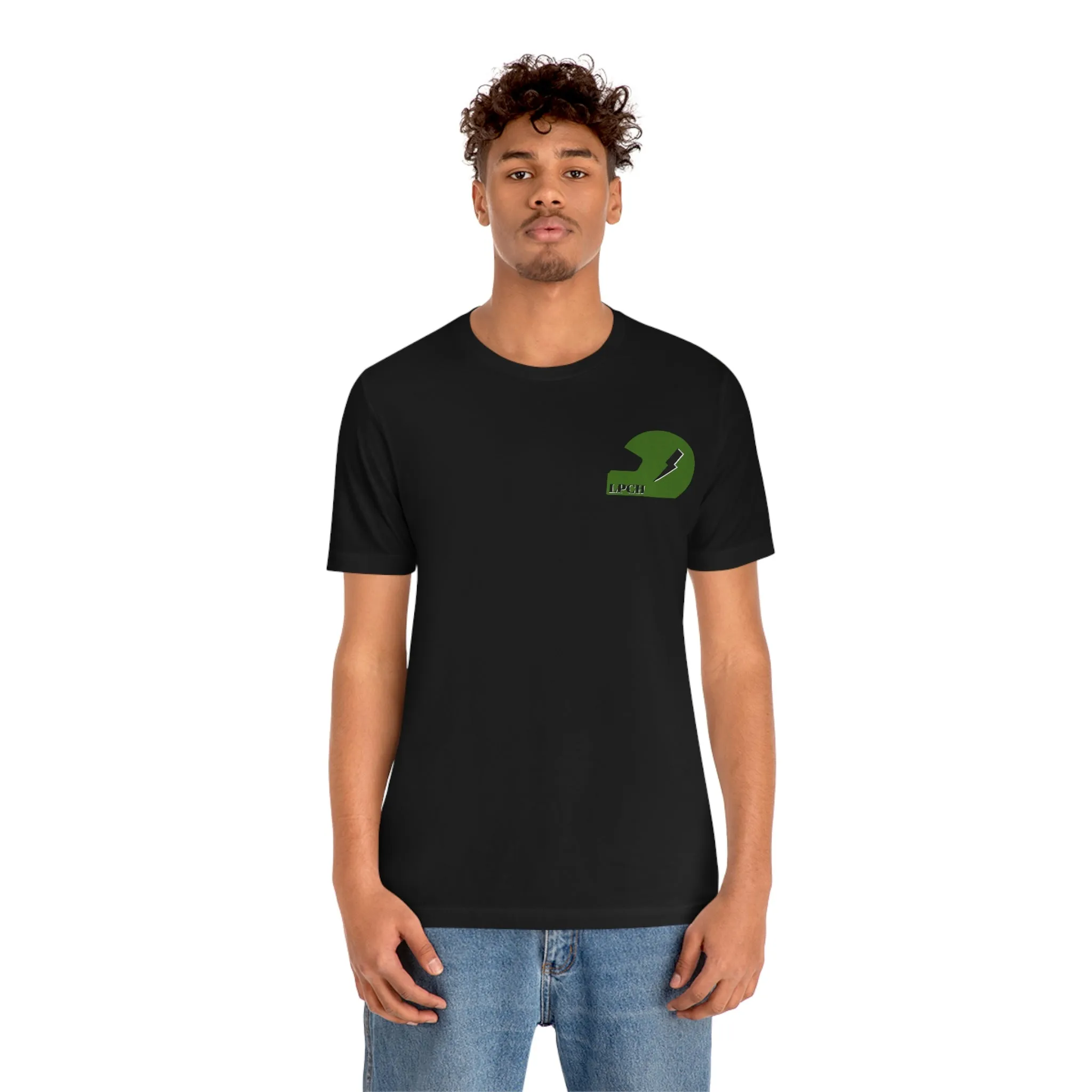 Lucky Penny Cycles Houston Helmet T-Shirt