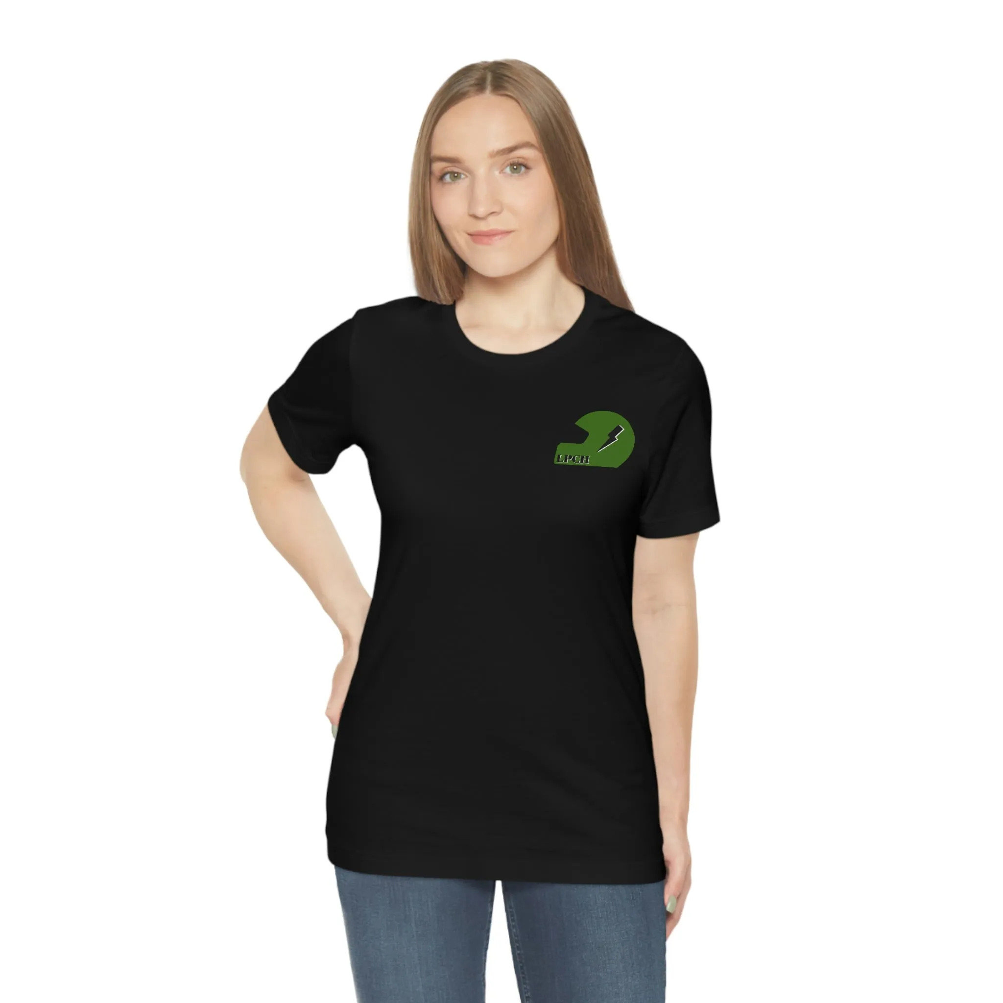 Lucky Penny Cycles Houston Helmet T-Shirt
