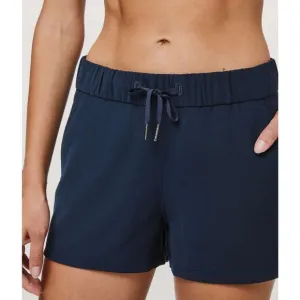 Lululemon Women's Size 2 On The Fly Short 2.5&quot; True Navy Athletic Gym Shorts