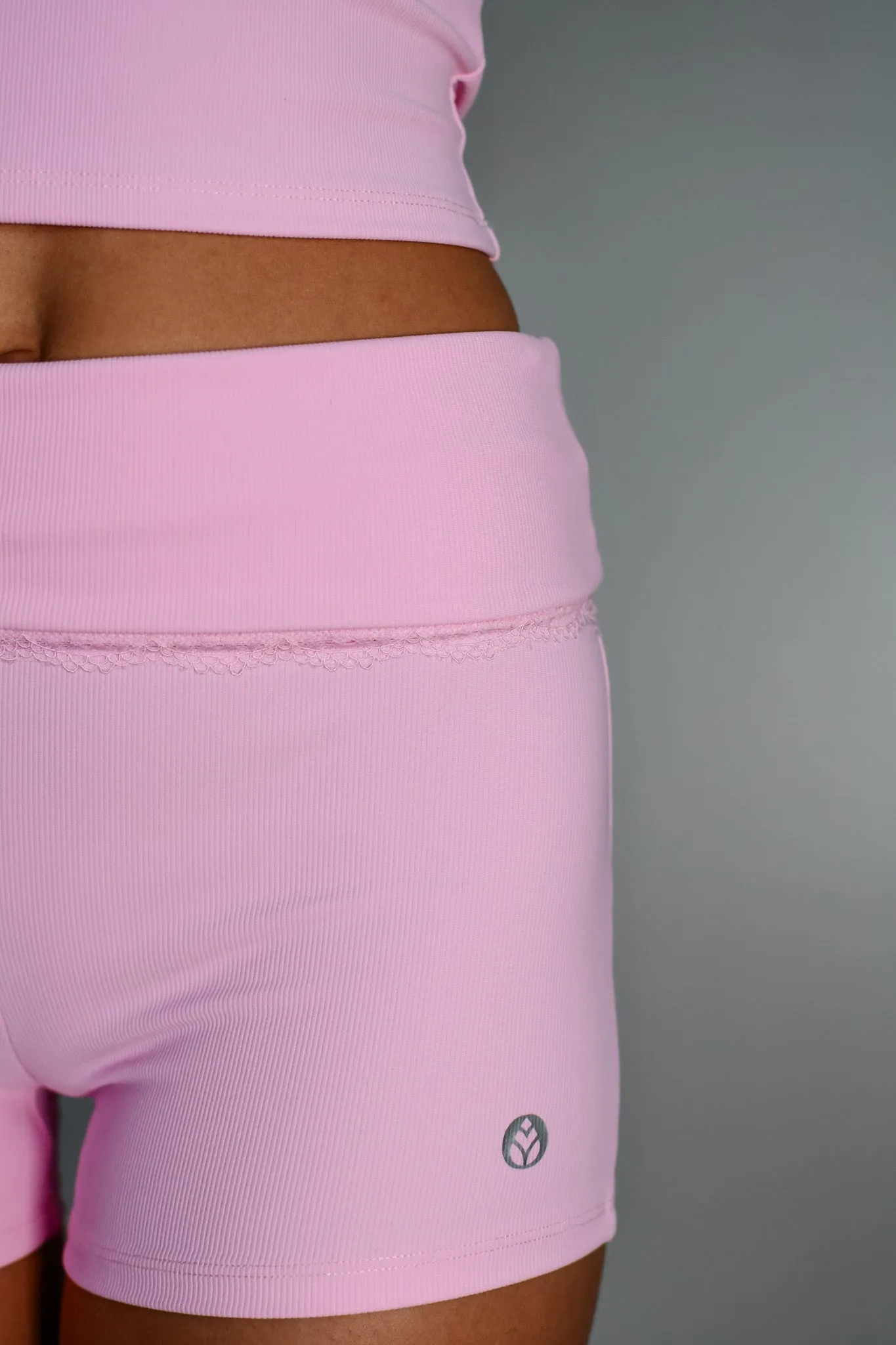 Luxe Lace Shorts - Pink