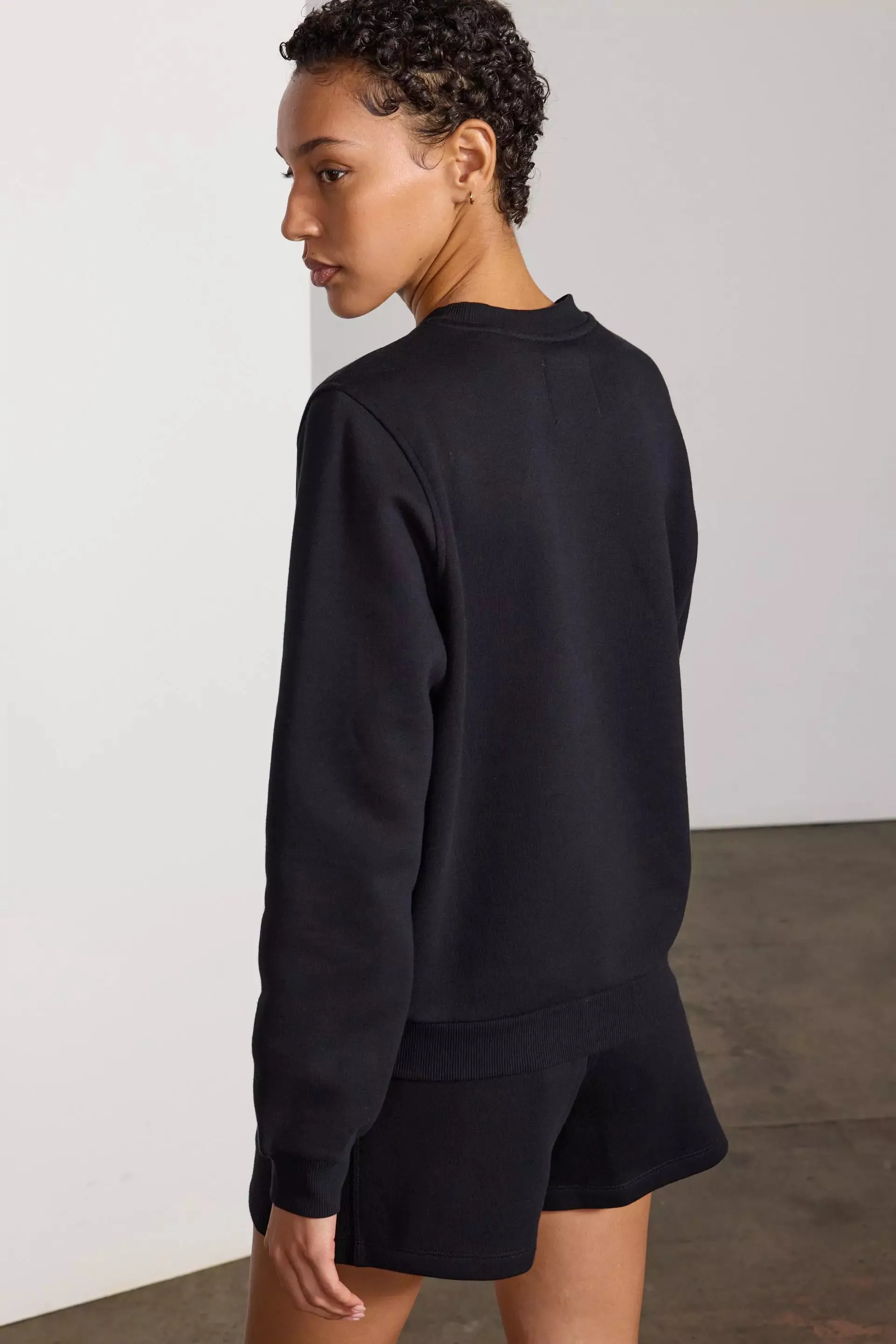 Luxefleece Sweatshirt - Black