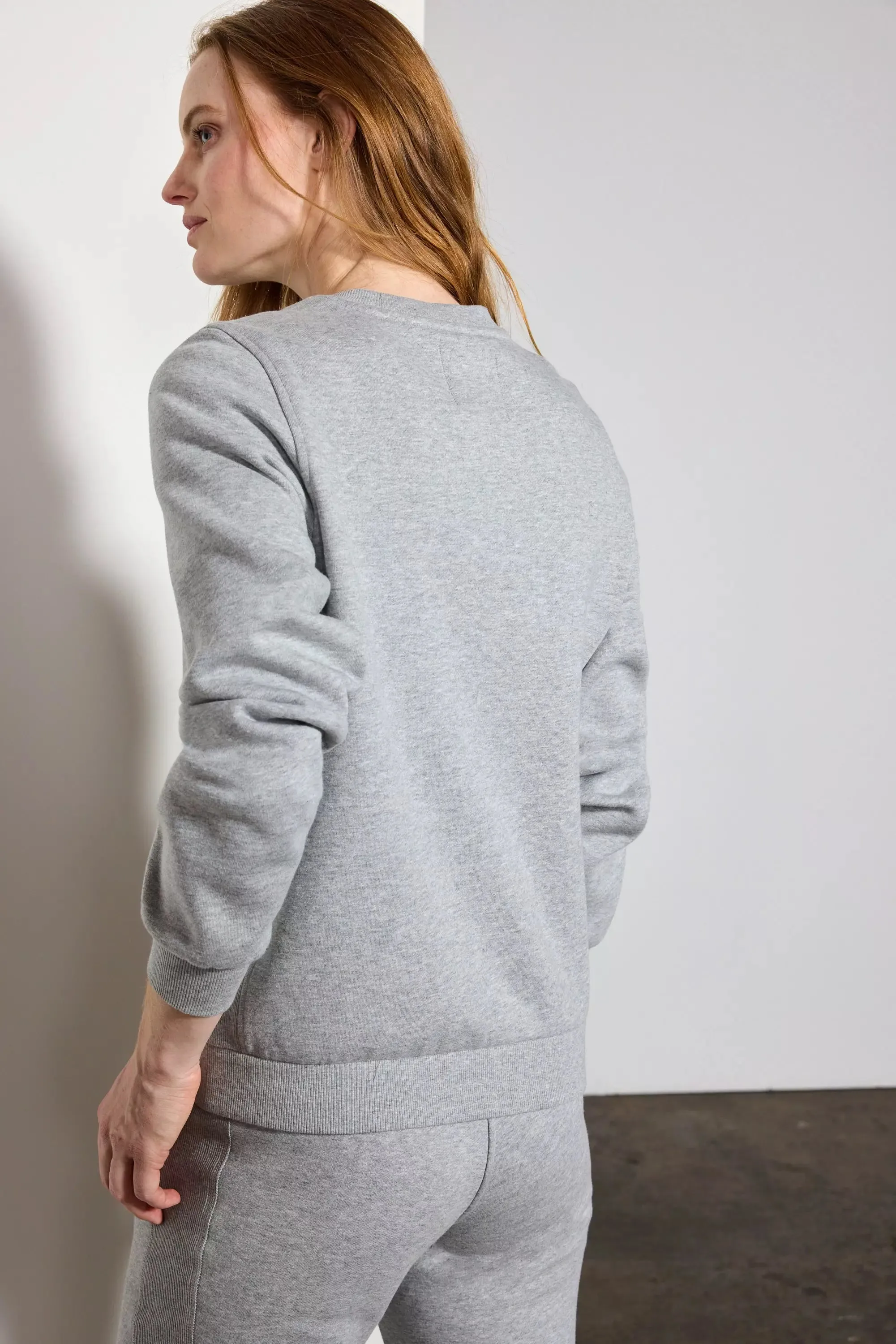 Luxefleece Sweatshirt - Htr Concrete