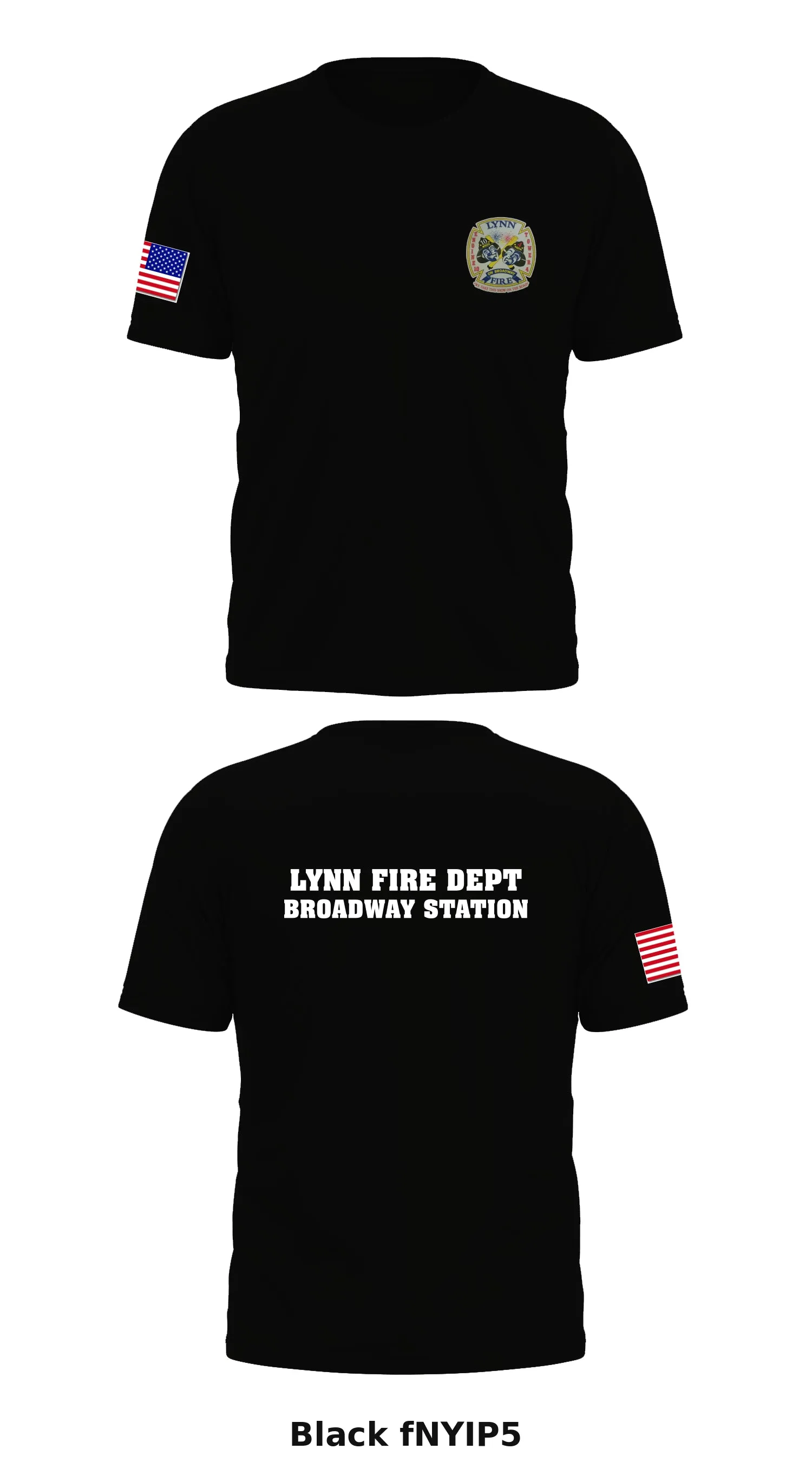 Lynn fire dept Broadway station  Store 1 Core Men's SS Performance Tee - fNYIP5