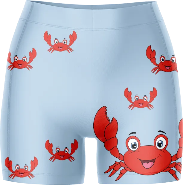 Maddy MudCrab Ladies Gym Shorts